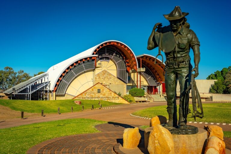 Longreach,,Queensland,,Australia,-,Sep,8,,2021:,Australian,Stockman's,Hall