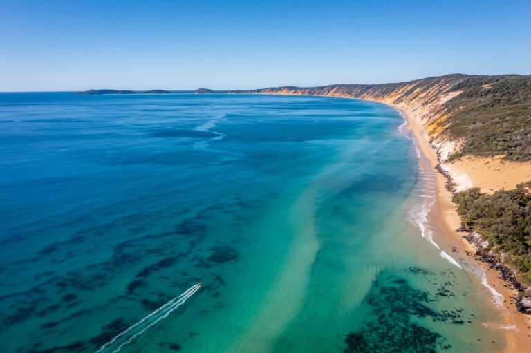 Rainbow,Beach,Queensland,Australia,Aerial