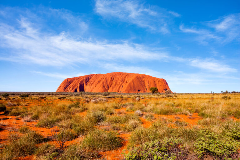 Uluru,(ayer's,Rock),In,Uluru-kata,Tjuta,National,Park,Is,A
